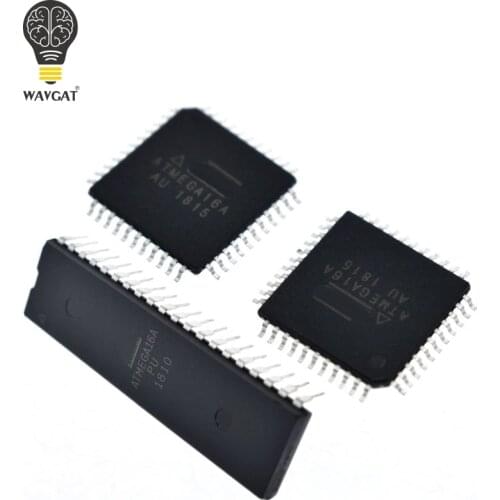 ATMEGA16 ATMEGA16A ATMEGA16A-PU ATMEGA16A-AU TQFP-44 DIP-40 AT Brand MCU 8BIT 16KB FLASH 100% NEW & Original