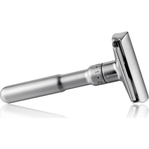 Safety Razor Straight Razor for Men Adjustable Close Shaving Classic Double Edge Razor Blades Knife Replacement Shaving Set