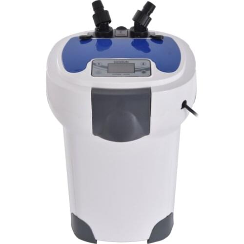 HW-3000 Frequency Conversion Quiet Aquatic Biological Filter Barrel Outside Fish Tank Touch Screen Control Six Gears
