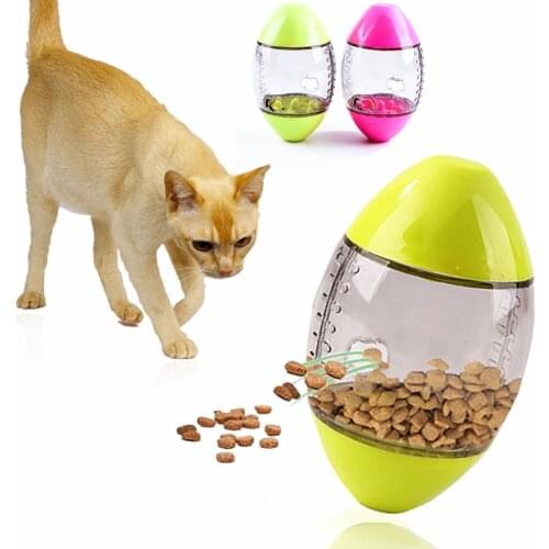Dog Feeding Toy Pets Feeder Food Container Anti-depression Football Leaking Food Balls Dog Puzzle IQ Training Interactive Toys