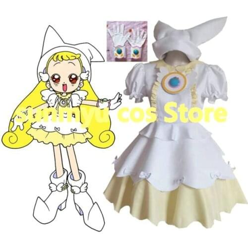 Ojamajo Doremi Makihatayama Hana Magical DoReMi Cosplay Costume,Custom Size Customize Halloween