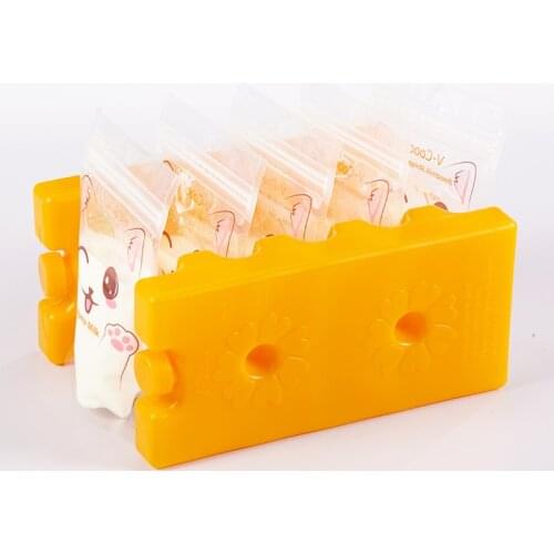 Breast Milk Storage Bags Insulation Bags Freezer Bags Fresh Keeping Ice Cube Box for Insulation Bag Milk Refrigeration 2pcs/set