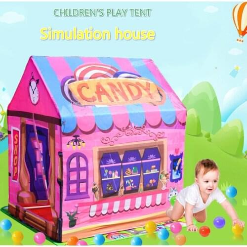 Play Tent Game House Toys Portable Foldable Baby Indoor Outdoor Sports Girl Princess House Boy Tent Household Gifts For Children
