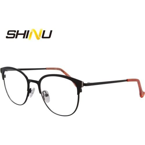 Excellent Women Men Eyewear Frame Brand Designer Plain Glasses Optical Frame Fashion Spectacle Frame For Male Female Eyeglasses