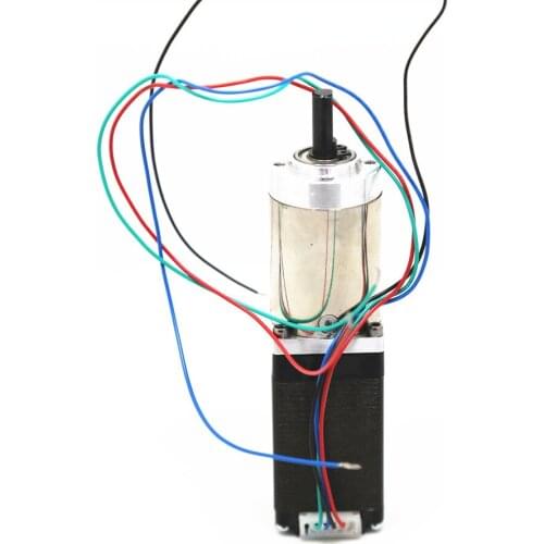 Nema11 28mm Planetary Gearbox Gear Deceleration Stepping Motor 28*51mm 1.8° 0.67A Stepper Motor With Reduction Ratio 5 14 71