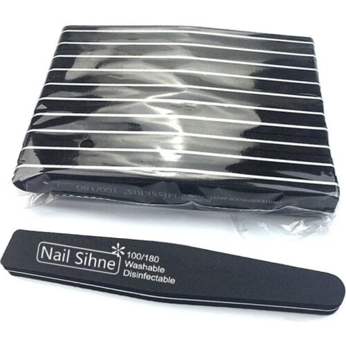 12/10/6/5Pcs Professional Nail Files Block Buffer Gel Polisher Nail Polishing Beauty Tools Pedicure Manicure Accessories