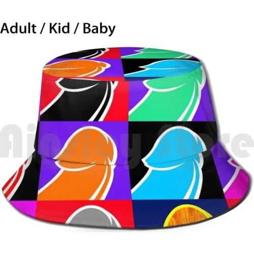16 C@#Ks! Sun Hat Foldable UV Protection Pop Art Erotic Art Penis Cock Erotic Erotic Eroticart Erotic Illustration Sex