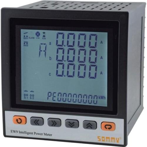Free Shipping Cost Multi-function Energy Meter and Analyzer