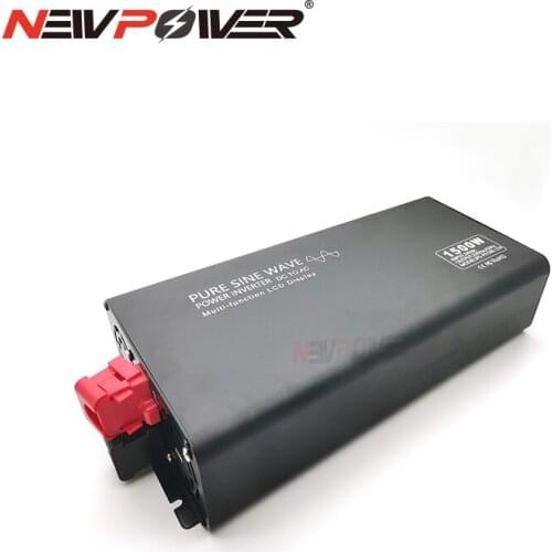 Inverter Transformer 1500W 12V/24V/36V/48V/60V/72V DC TO AC 110V 220V Pure Sine Wave Inverter DC AC Voltage Converter