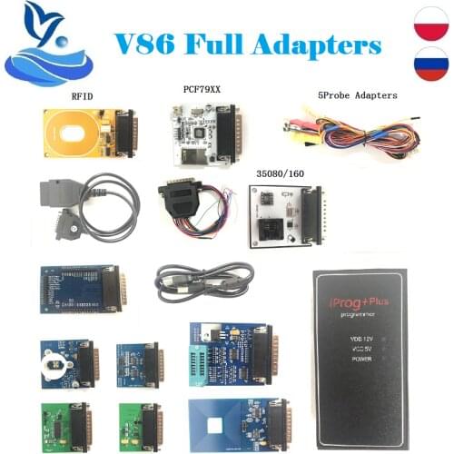 Iprog+ Plus 777 IPROG Plus Chang SN ECU Programmer with Box Support IMMO+Mileage Correction+Airbag Reset Replace Carprog Tango