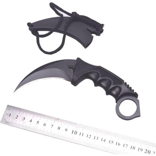 High Quality CSGO Battle Fighting Counter Strike Collectible Karambit Outdoor Knives Camping Knife Survival Camping Tools