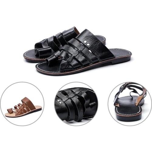 Summer Womens Womens Womens Cecilia Adjustable Strap Sandal-Leather Flat