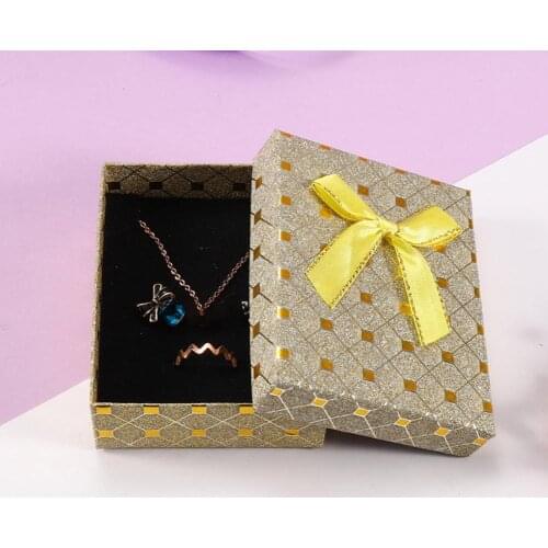 Cute Romantic 6Pcs/Set Square Containing Box Simple Multifunctional Portable Gift Container for Birthday Dating Gift