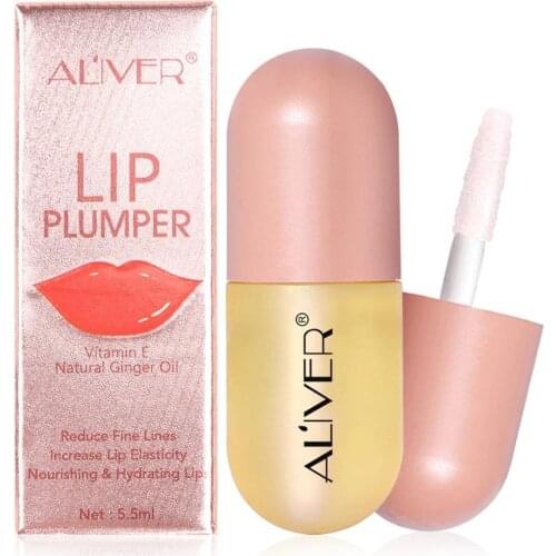 Mineral Oil Lip Enhancer Serum Moisturizing Plumping Lips Gloss Lip Plumper Nutritious Lip Fluid Increases Plump Lip Balm