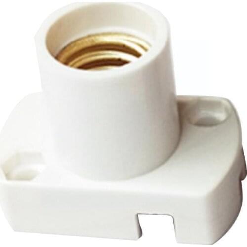 Mini Screw Lamp Base E12 E14 LED Light Base Light Bulb Plastic Parts Holder Adapter Lamp Adapter Socket Household Socket K1F8