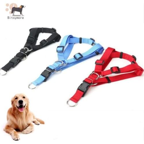 Personalized Nylon Pet Dog Harness No Pull Adjustable For Small and Medium Dogs Harness Vest Walking Lead Leash
