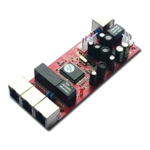 Industrial switch module 4 port 10/100/1000mbps Un management Ethernet switch RJ45 port unmanaged commercial Ethernet switch