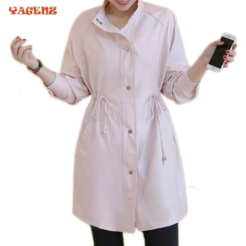 Женские демисезонные плащи QEWSDRFG China At AliExpress