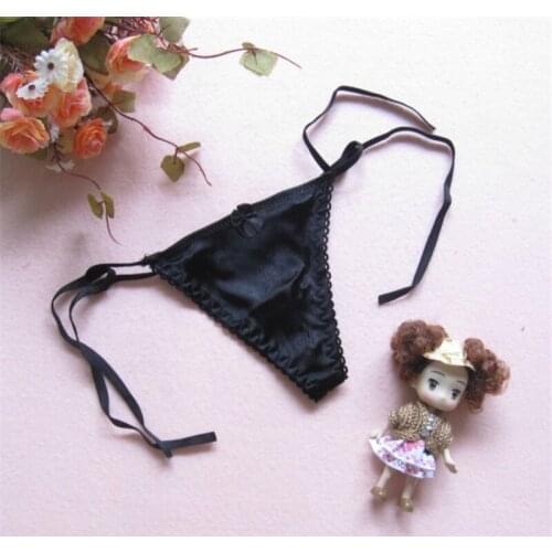 Sexy Thong Lace Lingerie Low Waist Strap Adjustable Size Lace Underwear Sexy Thong Ladies Hot T-pants