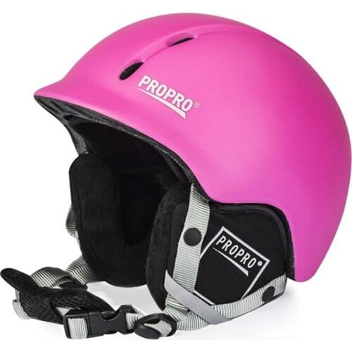New Blue And Pink Children/Adolescents Ski Single/Double Board Protective Kids Safe Helmet Breathable And Comfortable