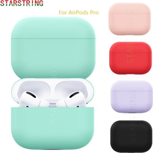 Silicone Case For Apple Airpods Pro Case Wireless Bluetooth Earphone accessories Cover Apple Air Pod pro Case airpods 3 Fundas