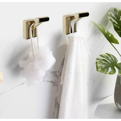 Modern Golden Metal Coat Hook Nordic Clothes Bathroom Wardrobe Door Wall Wall Hanging Hook Black Furniture Home Decoration