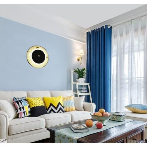 Nordic modern LED ceramic bedroom living room wall lamp balcony study lighting hotel restaurant art modeling lamp