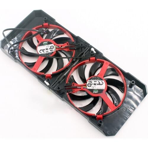 1pcs Graphics Card Cooling Fan for XFX RX460 RX560 Replacement Cooler Fan FY09010H12LPB DC 12V 0.45A