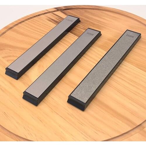 1000/2000/3000 grain size 3pcs kitchen tool sharpener edge diamond sharpening sharpener for professional sharpener system bar