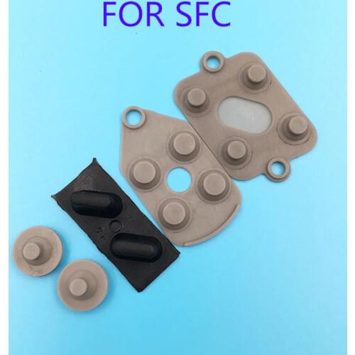 20Sets Replacement For Super NES Nintendo SNES Conductive Rubber Silicone Pads buttons Controller Repairs for SFC