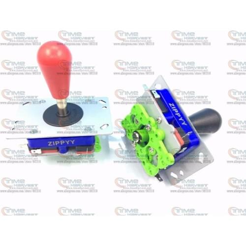 4 pcs Oval ball top ZIPPY short shaft Joystick with Microswitches Bat ball 2 way 4 way & 8 ways restrictor arcade machine parts