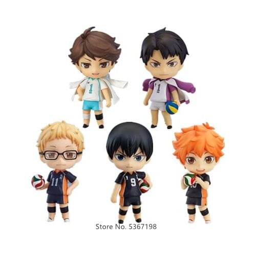 Anime Haikyuu Hinata Syouyou kageyama AKARA TOMY Cute PVC Action Figure Model Toy Figurine doll gift