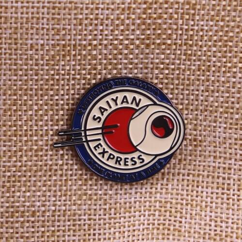 Saiyan Express Enamel Pin Badge