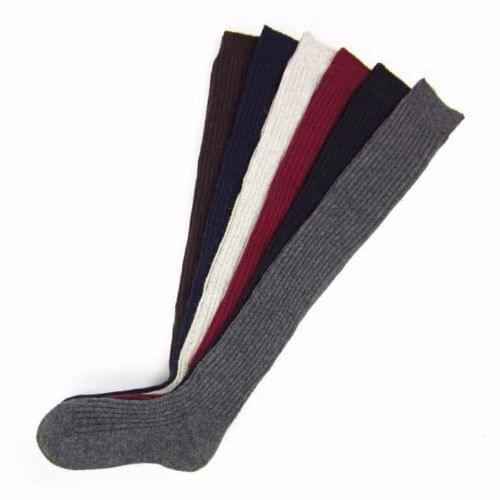 Warm Solid Over Knee Long Boot Thigh-High Warm Socks Stockings Ladies Winter Cable Knit Hot Sex Appeal
