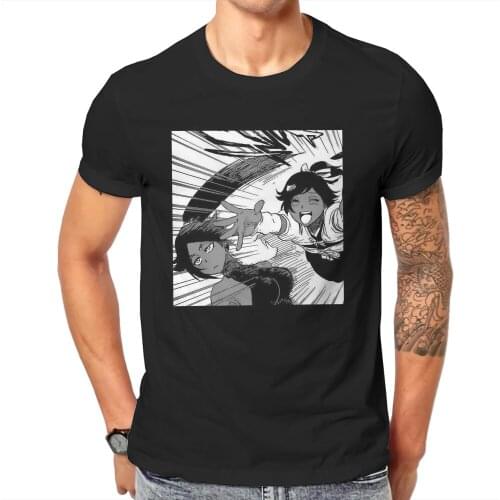 BLEACH Manga Yoruichi Shihouin T Shirt Men Ofertas Large O-Neck Tshirt Cotton Harajuku Clothes