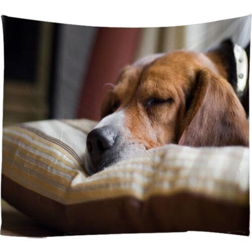 Creative 3D Painting Animal Photographs Dog Tapestry Wall Hanging Bed Spread Beach Towel Table Cloth YogaMat 250*180 Large Size