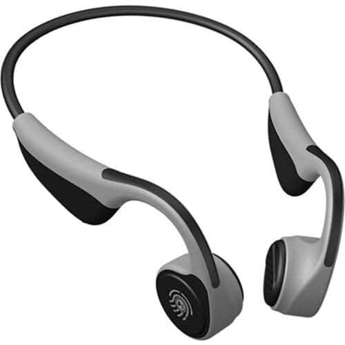 Bone Conduction Headphones Bluetooth Waterproof Wireless with Mic for Running Driving Cycling, Waterproof Open Ear Headsets