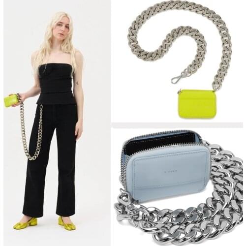 2020 ladies bags new retro thick chain bag single shoulder diagonal mini bag Wallet Bag purses crossbody bags for women