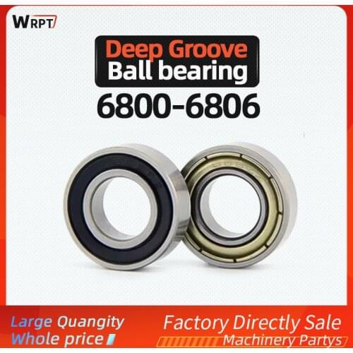 10/20/50/100PCS bearing 6800 6801 6802 6803 6804 6805 6806 Z- ZZ -2RS
