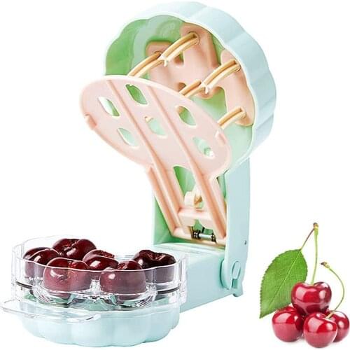 Cherries Seed Remover Portable Cherry Core Remover Kitchen Gadget For Removing 6 Cherries Kitchen Tool