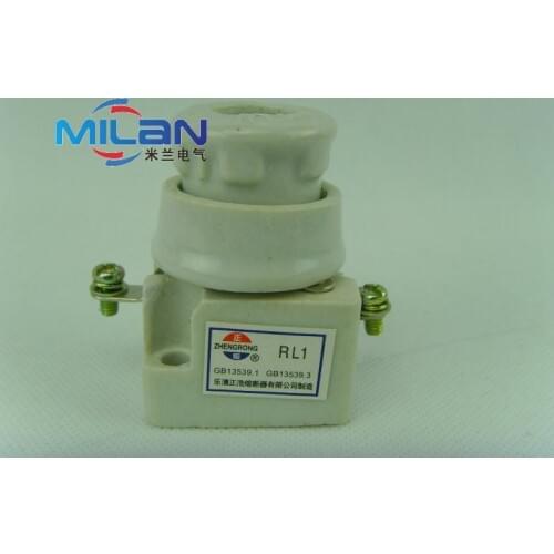 RL1-15 ceramic fuse, screw fuse base, fuse base, fuse housing