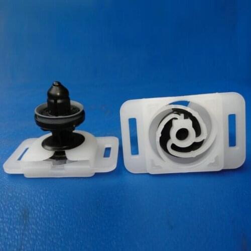 Shhworldsea 100pcs Base Door Trim Panel Fastener Retainer Clip Plastic For Ford