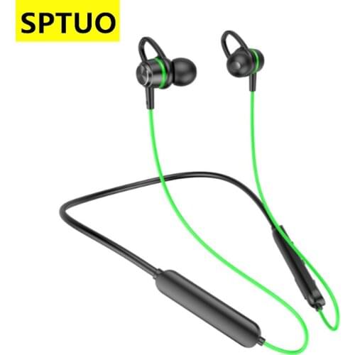 High quality Wireless Bluetooth 5.0 Headset Sports Neckband Earbuds With Mic Stereo Earphone For Windows/IOS/Android