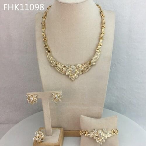 Yuminglai 2021 New Arrival Unique Jewelry Fashion Jewelry Sets for Women FHK11098