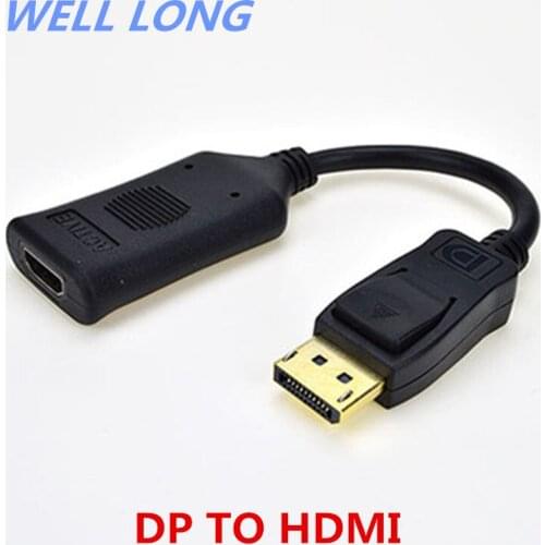 1pcs /lot Big dp to hdmi active DP TO DVI high-definition line 4K multi-screen computer transfer cable 4K 60Hz