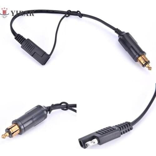 1PC Battery Adapter Connector Cable DIN Powerlet Plug to SAE for BMW Motorcycle with SAE To SAE Adapter