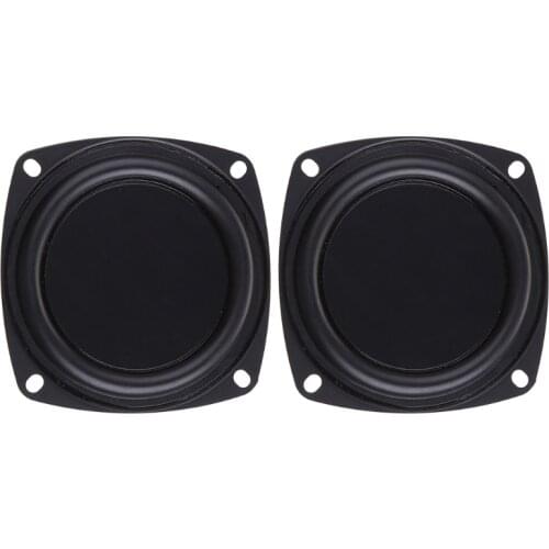 2PCS Woofer Radiator Bass Passive Speaker 3" Low Frequency Loudspeaker Diaphragm