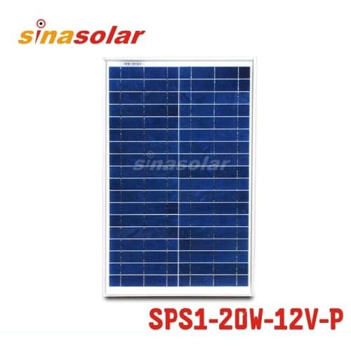 20W 12V Polycrystalline Solar Panel Module