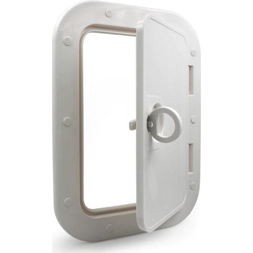 278*378mm ABS Plastic Anti Aging Ultraviolet White Deck Marine Hatch Deck Access Hatch Boat Hatches Inspection Yacht Cover RV