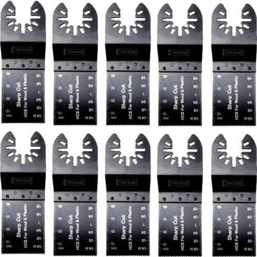 30% Off 34mm HCS Plunge Saw blades for Multi Tools Wood Cutting Oscillating Saw Blades Universal Shank Multimaster Tools Blade